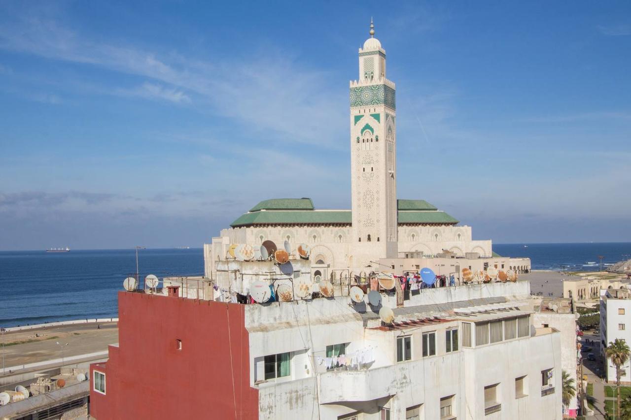 Res Mario 3 Lovely Apartment With Balcony & Sea View Free Wifi Casablanca Eksteriør billede